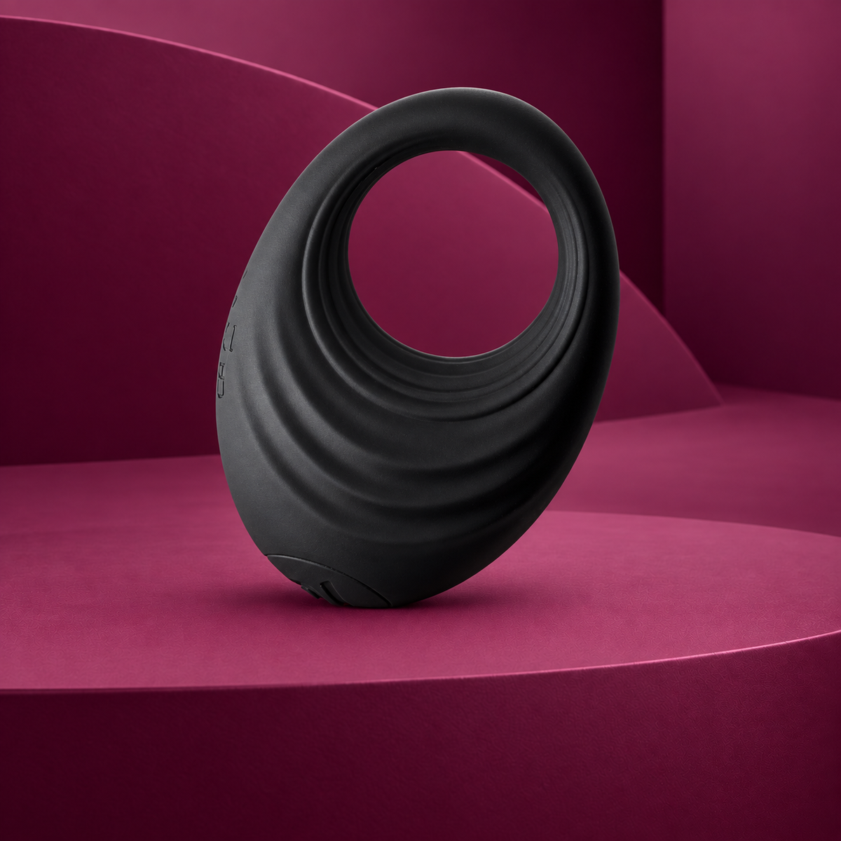 Rocks-Off Spire black vibrating penis ring