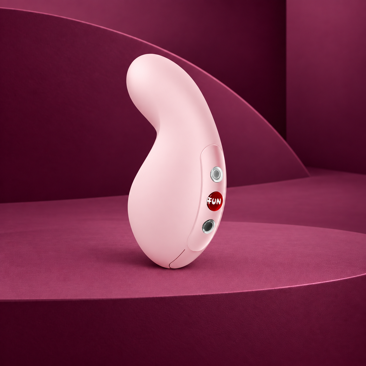 FUN Factory Luna Air-Pulse Vibrator, Soft Pink