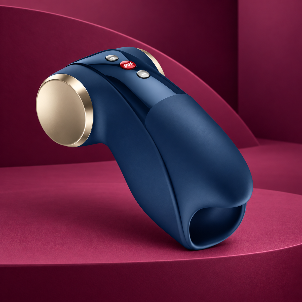 FUN Factory Cobra Libre II Vibrating Male Masturbator 2 Colors — Nightblue