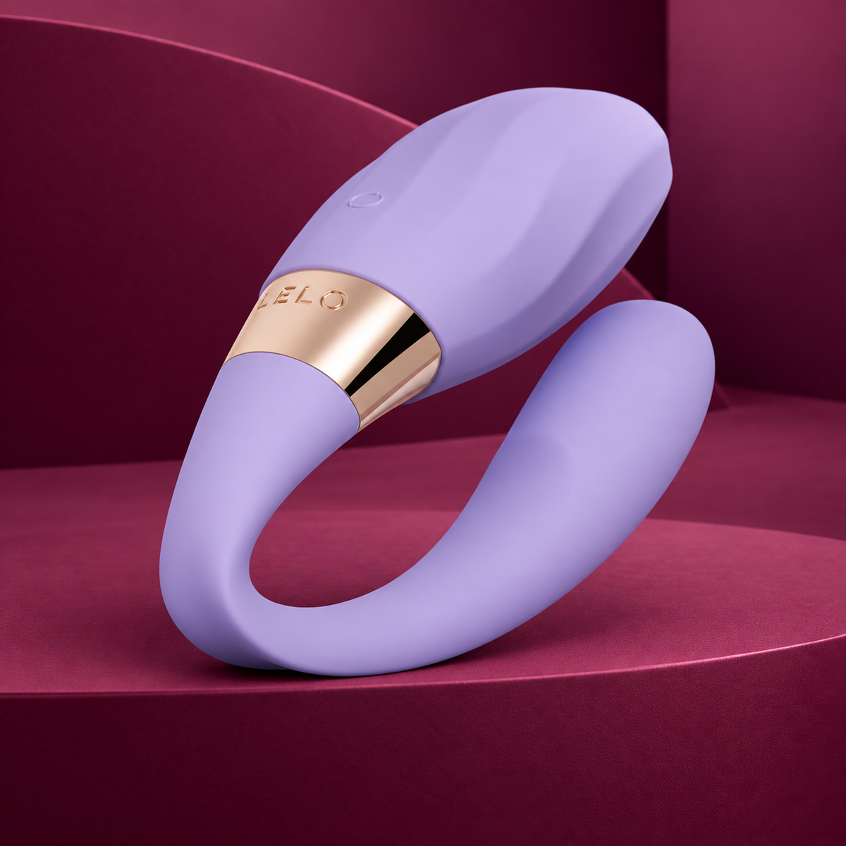 Lelo Tiani Twist Couples Vibrator, Lavender