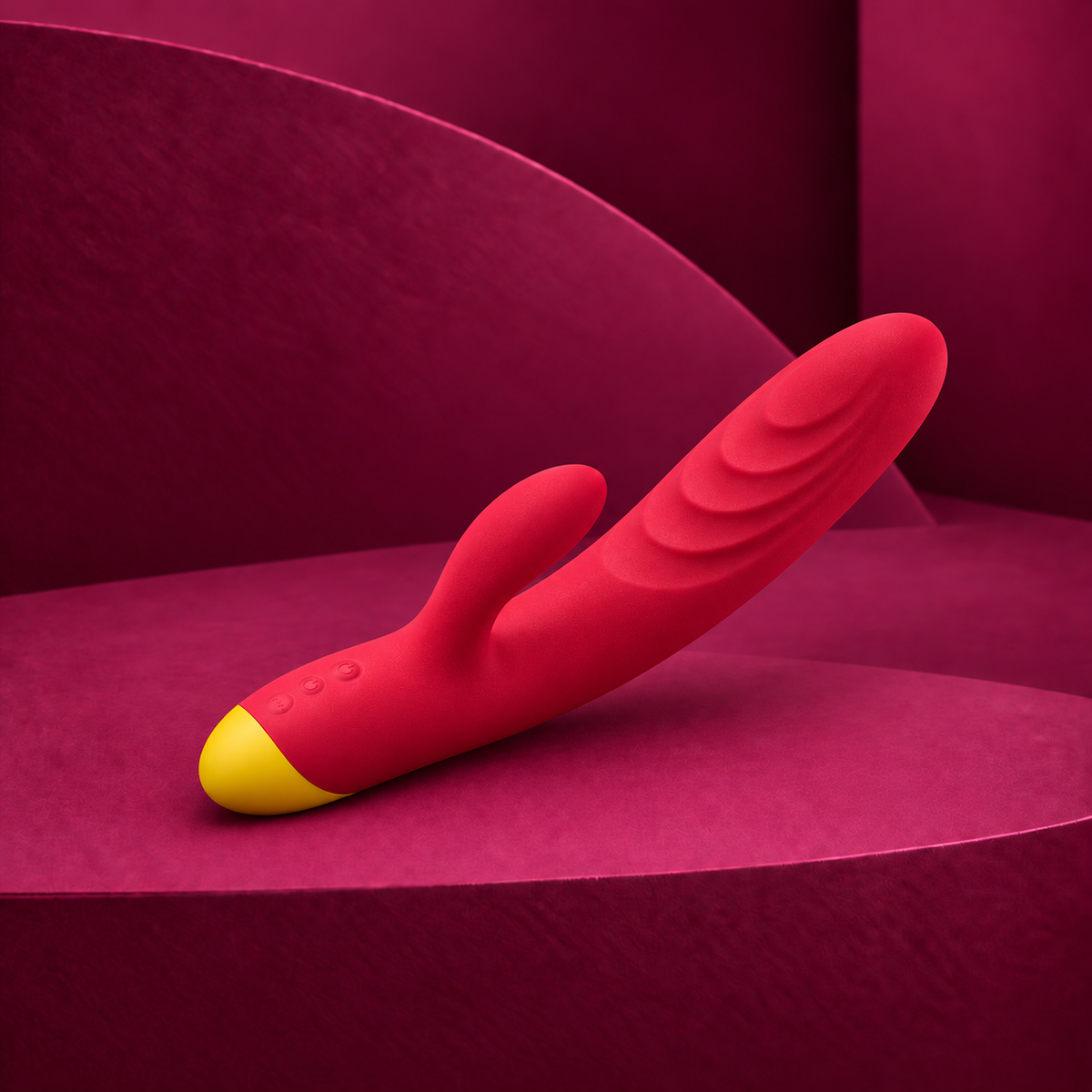Romp Jazz rechargeable rabbit vibrator red