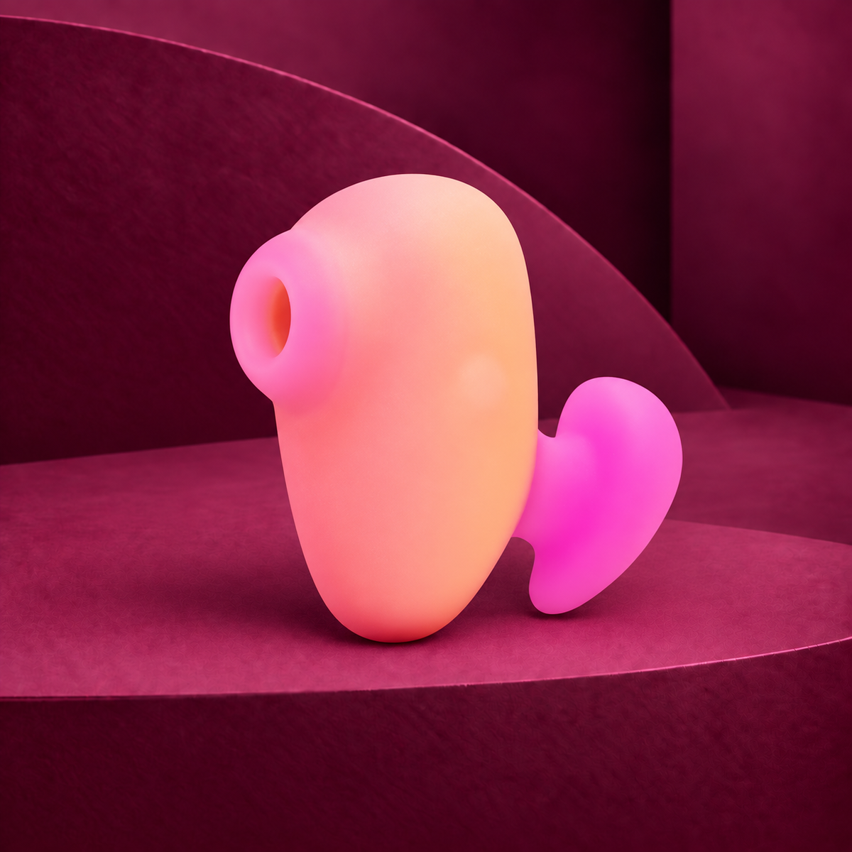 Romp Kiss Clitoral Suction Rechargeable Finger Vibrator