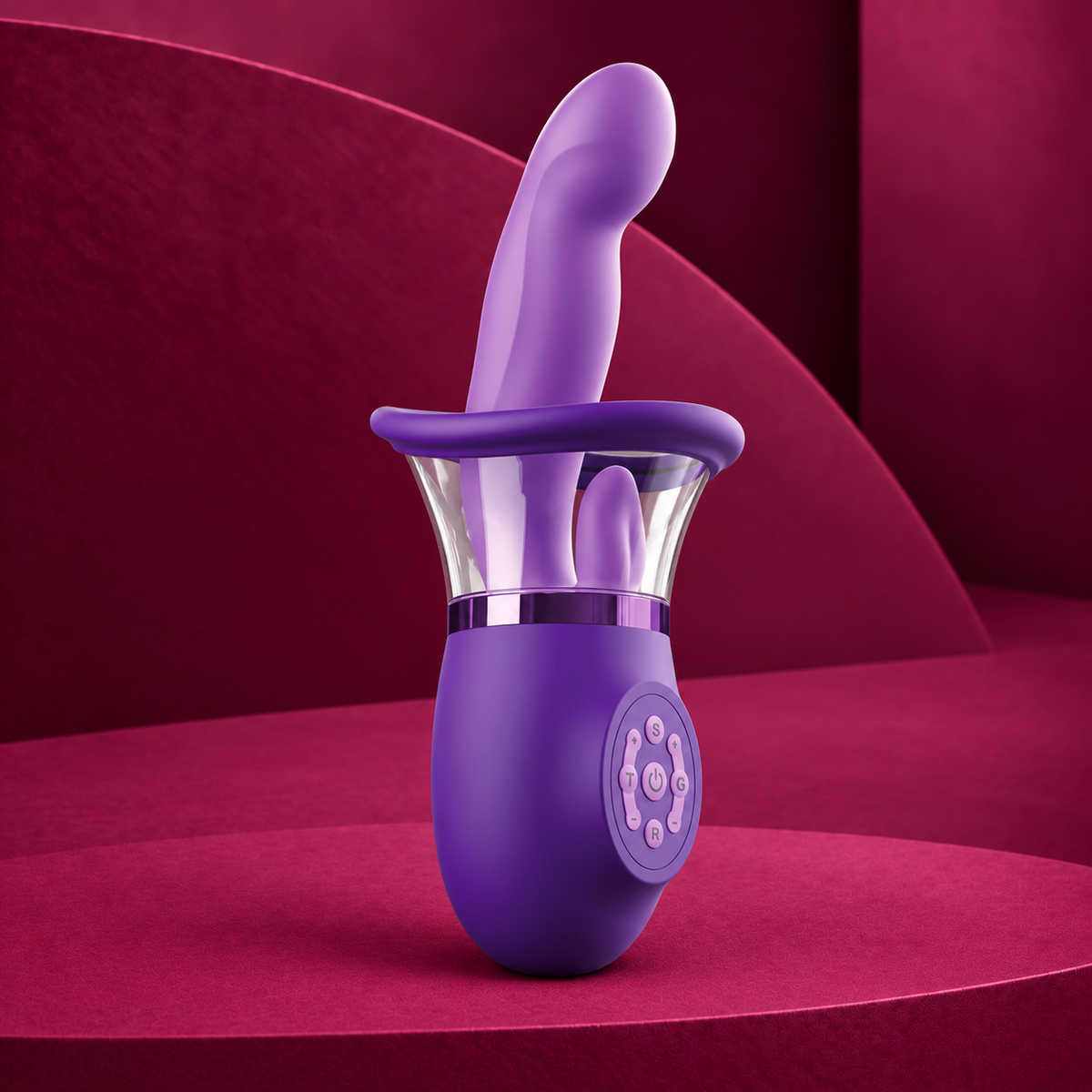 Fantasy FOR HER Ultimate Pleasure Pro Plus Rabbit Vibrator, Purple, 20.3 cm