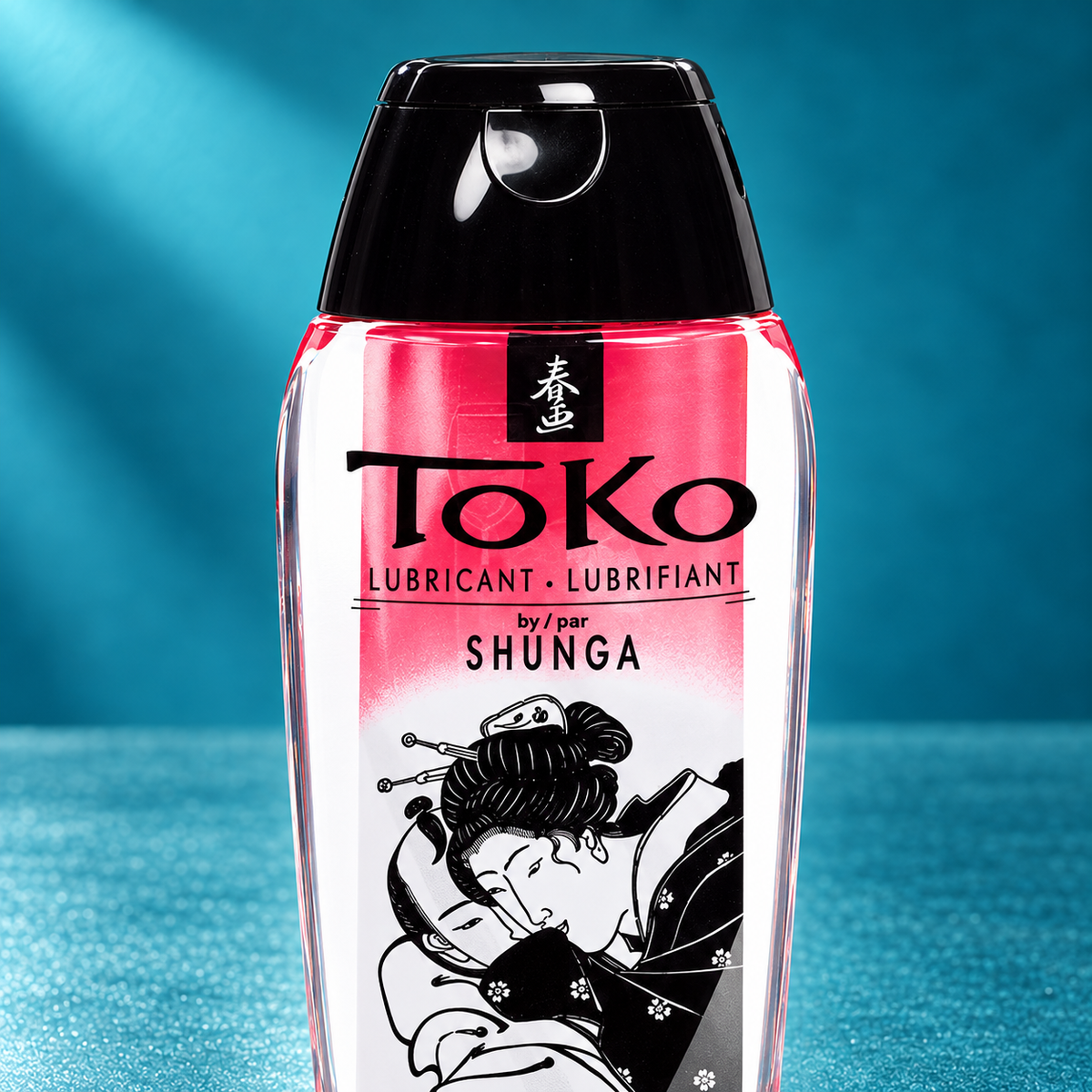Shunga Toko Aroma Strawberry & Champagne Water-Based Lubricant, 165 ml — detail view