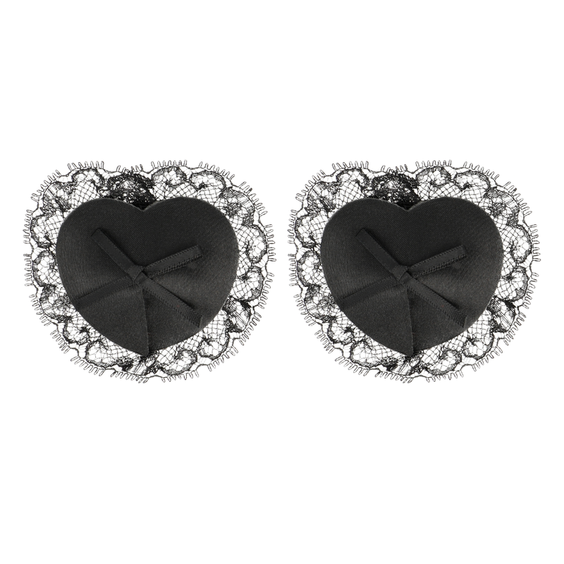 Coquette Chic Desire — Lace Nipple Covers, Black